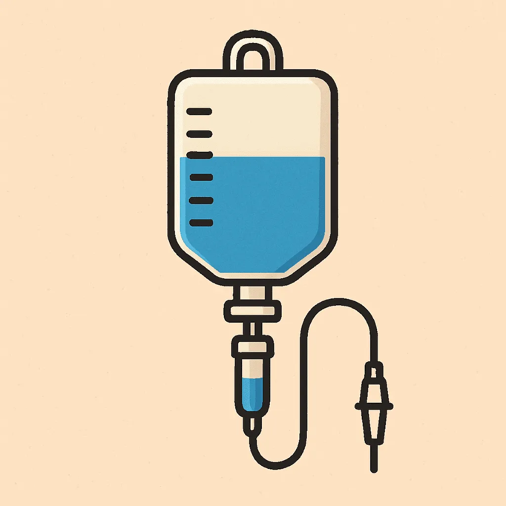 آیکون سرم برای محاسبه قطرات سرم